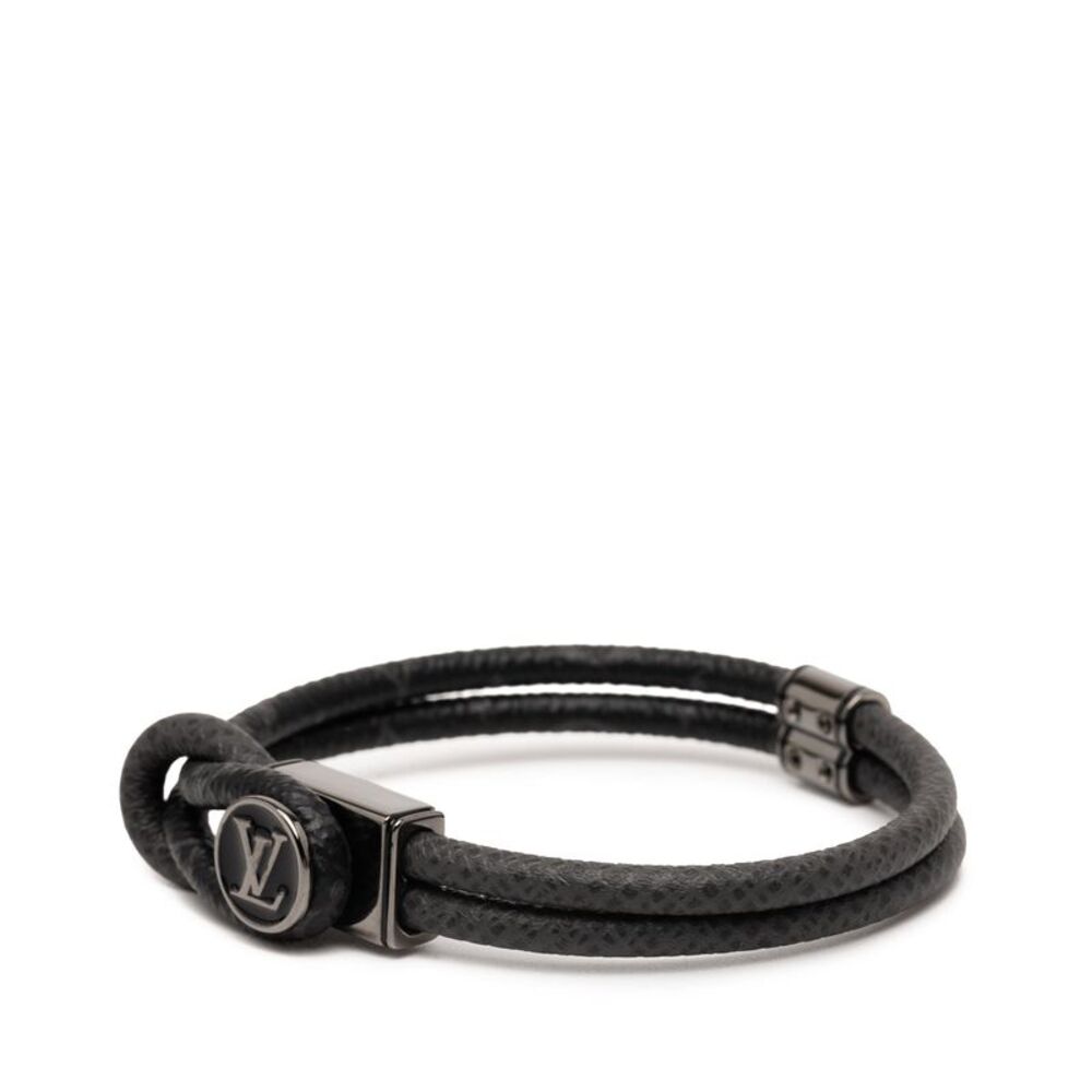 Louis Vuitton Monogram Eclipse Taiga Loop It Brac… - image 2
